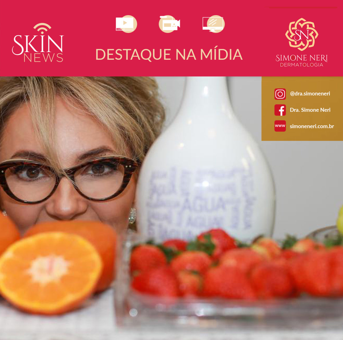 Vitamina C é destaque no Portal Terra