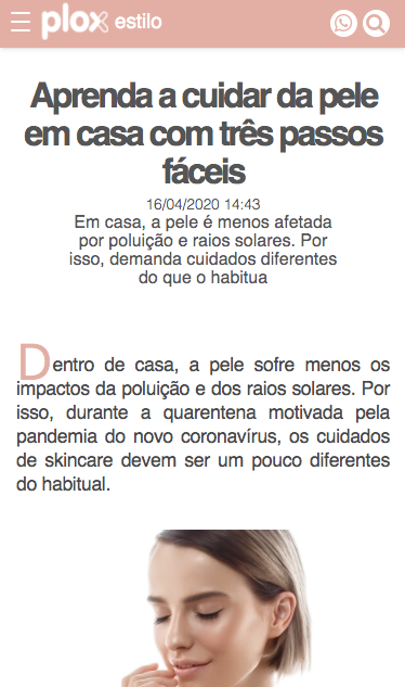 Aprenda a cuidar da pele em casa com três passos fáceis