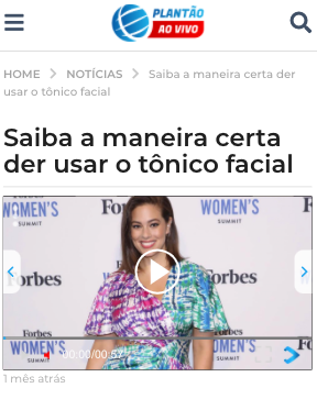 Saiba a maneira certa der usar o tônico facial
